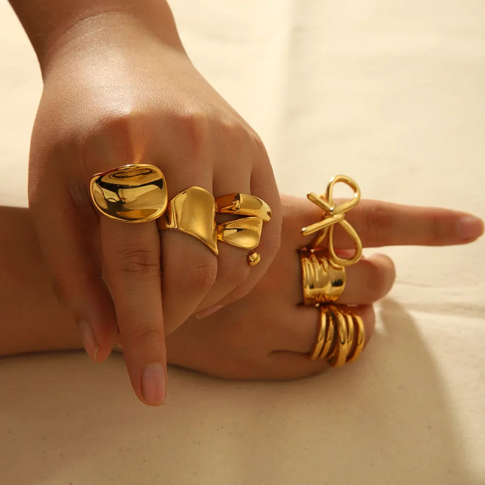 18K Gold Plated Everyday Ring