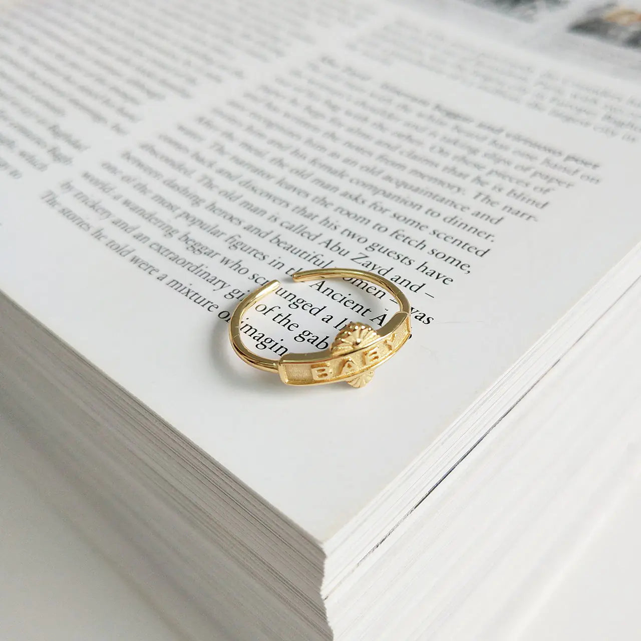 Open Ring, Unisex Silver Jewelry Ring