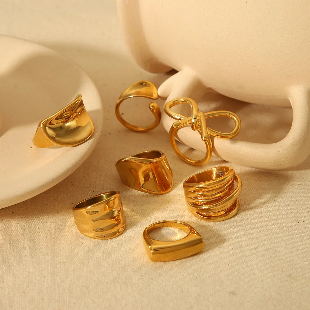 18K Gold Plated Everyday Ring