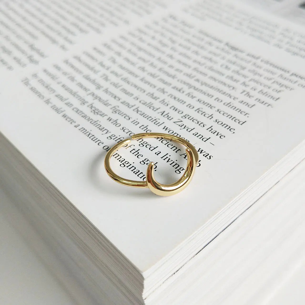 Open Ring, Unisex Silver Jewelry Ring