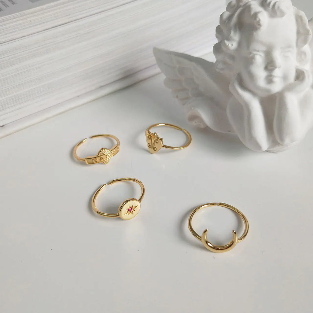 Open Ring, Unisex Silver Jewelry Ring