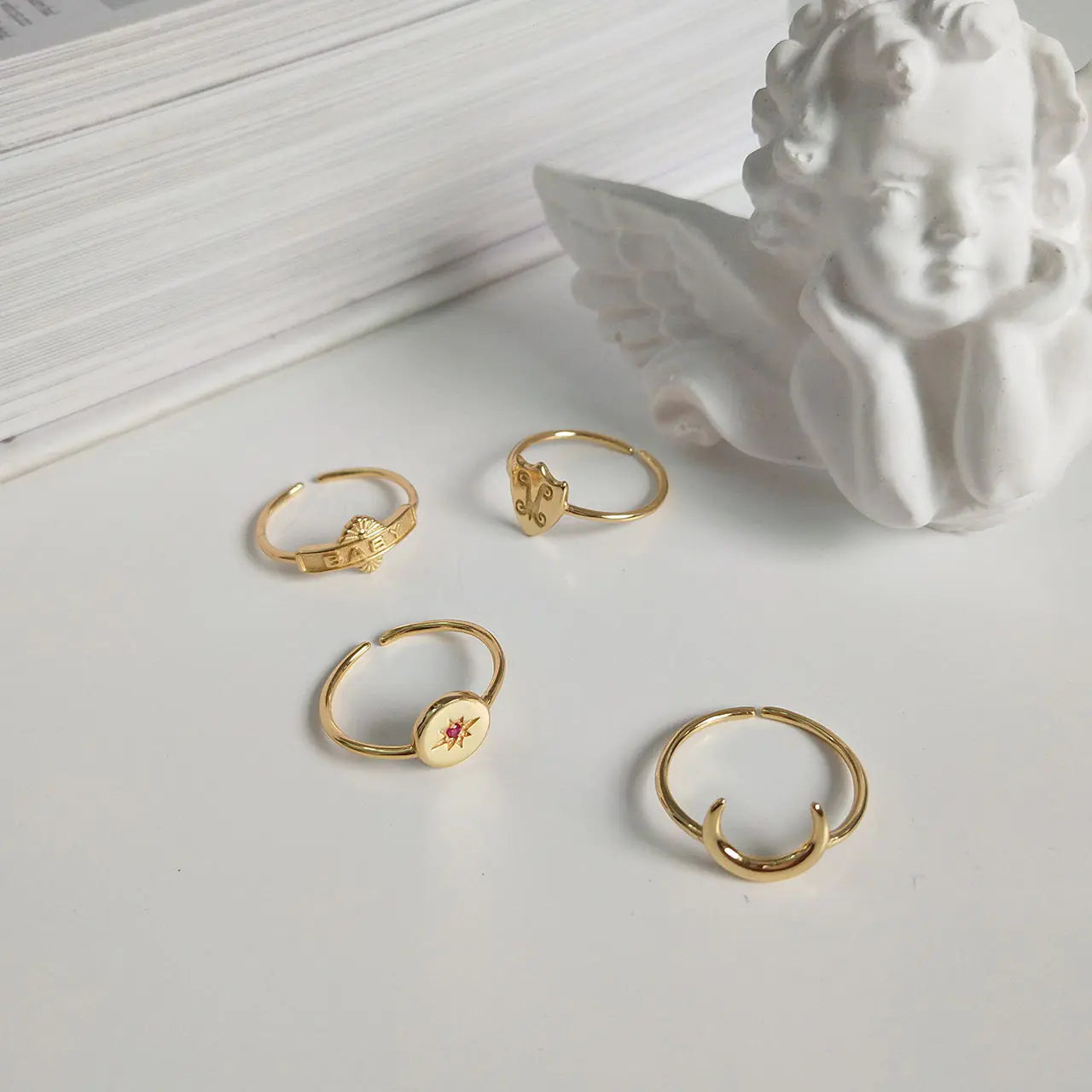 Open Ring, Unisex Silver Jewelry Ring