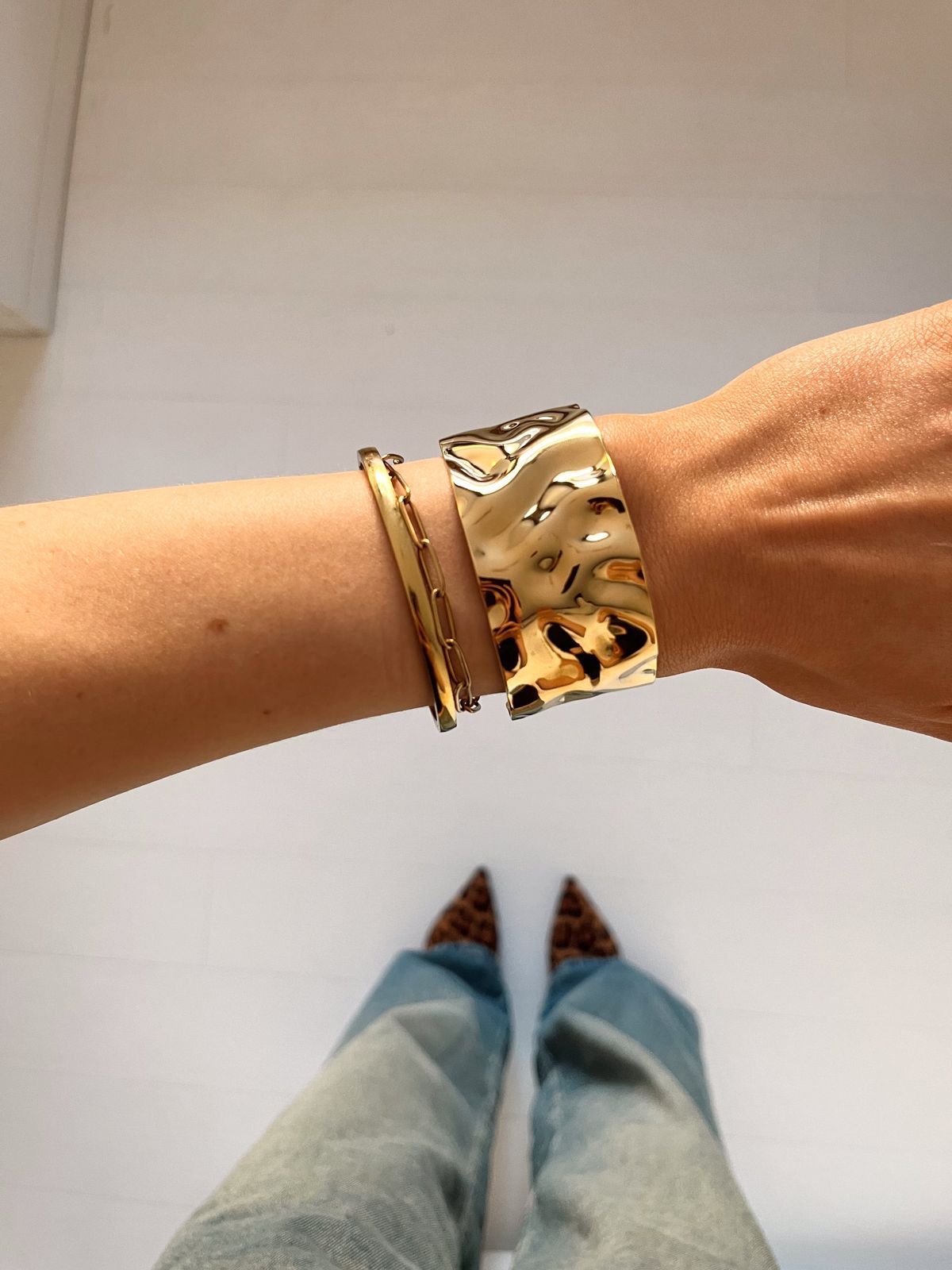 18K Gold Mediterranean Style Bracelet