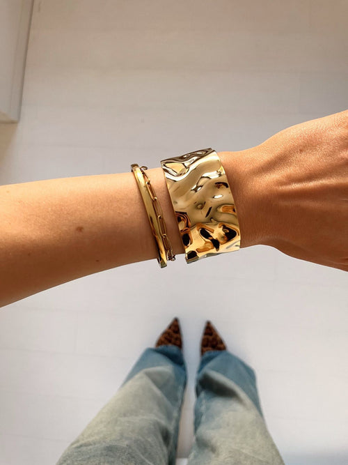 18K Gold Mediterranean Style Bracelet