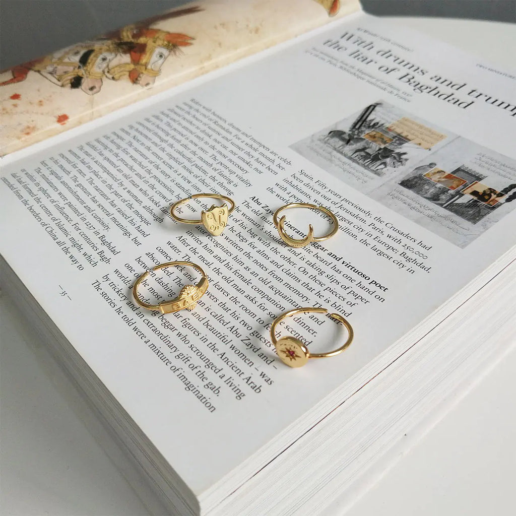 Open Ring, Unisex Silver Jewelry Ring