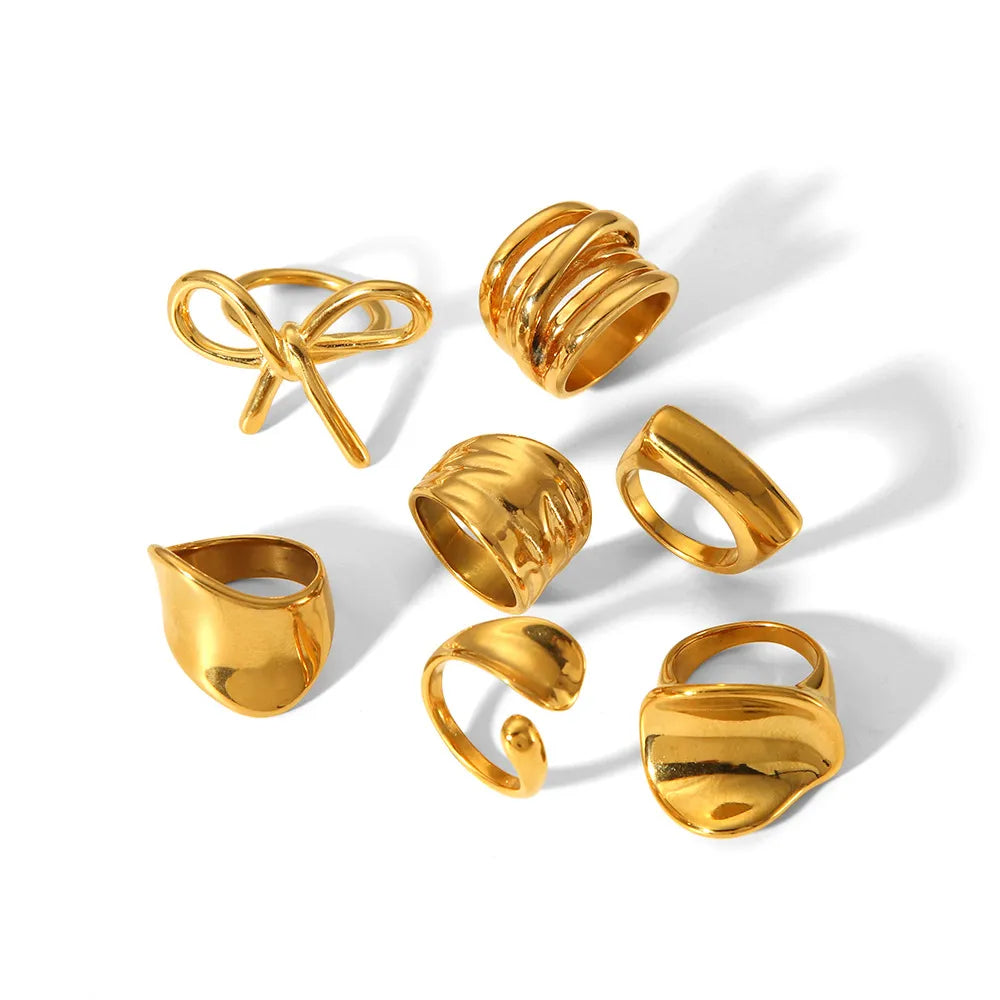 18K Gold Plated Everyday Ring