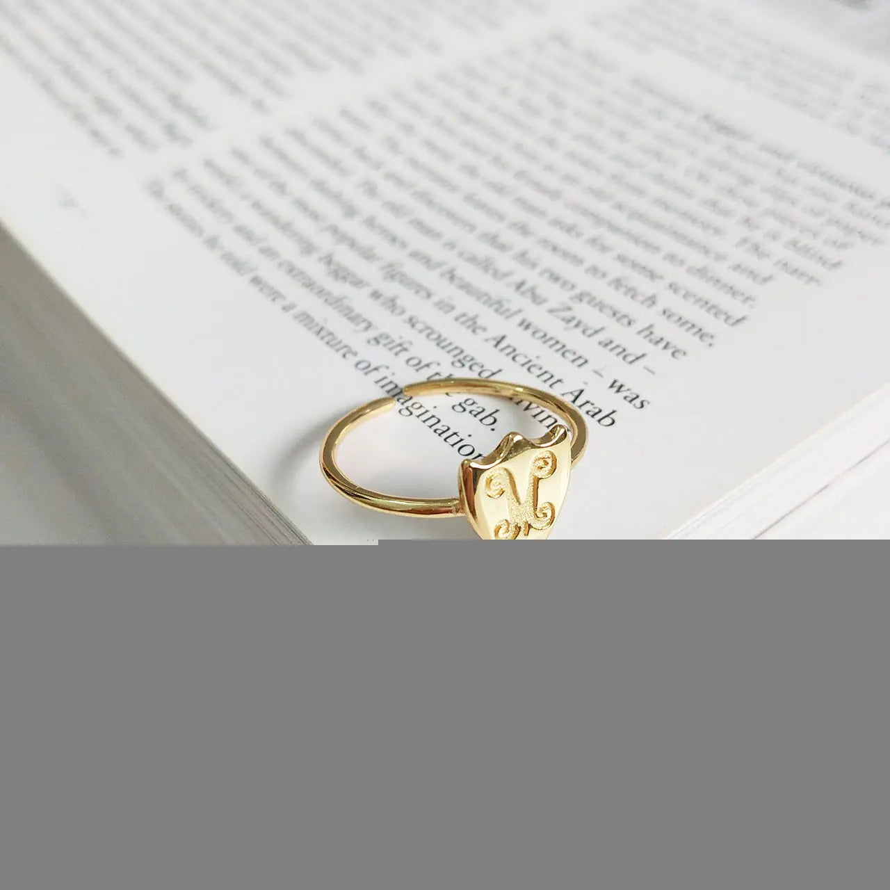 Open Ring, Unisex Silver Jewelry Ring